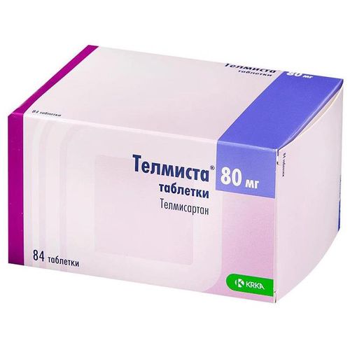 ТЕЛМИСТА ТАБЛЕТКИ 80 МГ   №84