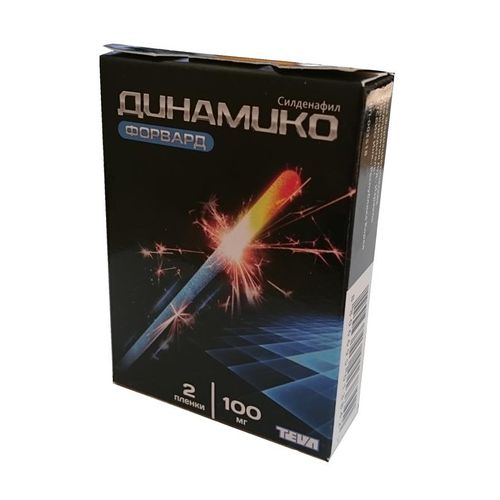 ДИНАМИКО ФОРВАРД ПЛЕНКИ ДИСПЕРГИРУЕМЫЕ В ПОЛОСТИ РТА 100 МГ   №2
