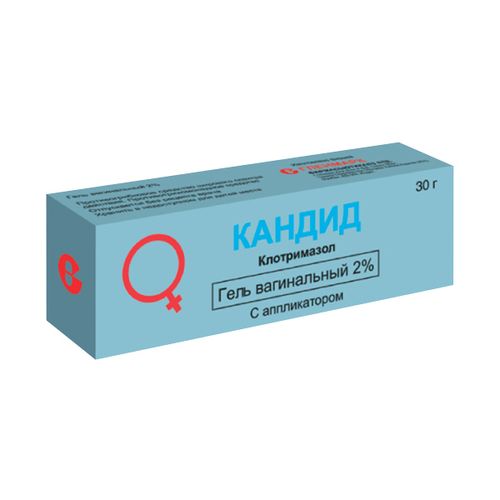 КАНДИД ГЕЛЬ ВАГИНАЛЬНЫЙ 20 МГ/Г 30 Г №1