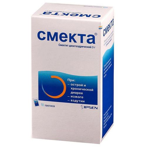 СМЕКТА ПОРОШОК ДЛЯ ПРИГОТОВЛЕНИЯ СУСПЕНЗИИ ДЛЯ ПРИЕМА ВНУТРЬ [АПЕЛЬСИНОВЫЙ] 3 Г 3,76 Г №10