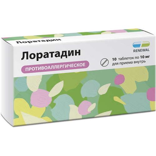 ЛОРАТАДИН РЕНЕВАЛ ТАБЛЕТКИ 10 МГ   №10