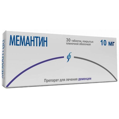 МЕМАНТИН ТАБЛЕТКИ 10 МГ №30