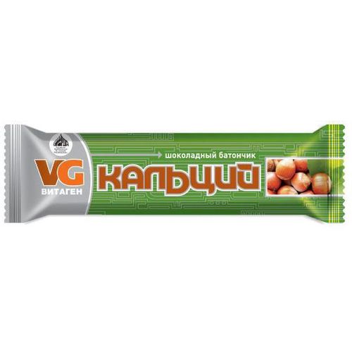 ВИТАГЕН-КАЛЬЦИЙ НА ФРУКТОЗЕ БАТОНЧИК  40 Г №1