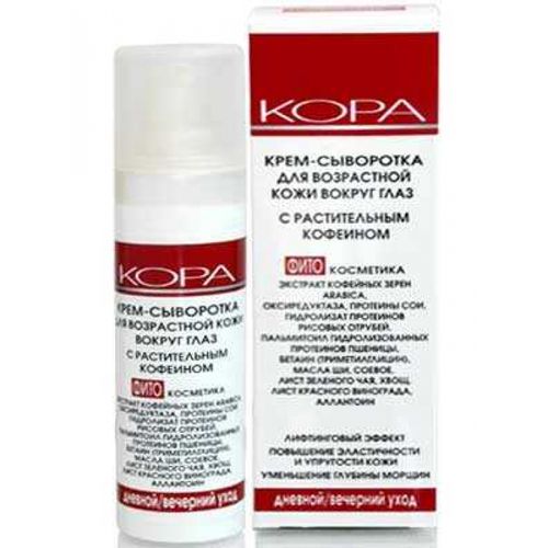 КОРА КРЕМ-СЫВОРОТКА Д/ВОЗРАСТ КОЖИ В/ГЛАЗ П/МОРЩ/ОТЕК КОСМЕТИЧЕСКИЙ КРЕМ 30 МЛ №1