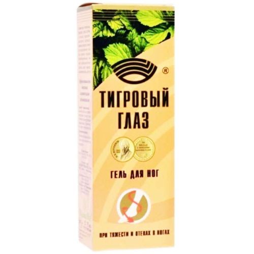 ТИГРОВЫЙ ГЛАЗ ГЕЛЬ Д/НОГ КОСМЕТИЧЕСКИЙ ГЕЛЬ 75 МЛ 80 Г №1