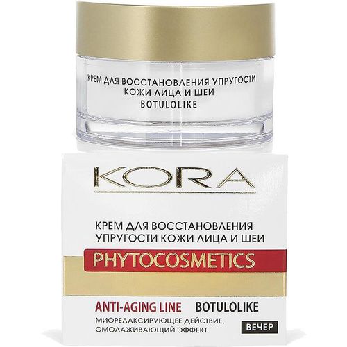 КОРА КРЕМ Д/ВОССТ УПРУГ КОЖИ ЛИЦА/ШЕИ ЭФФ БОТОКСА КОСМЕТИЧЕСКИЙ КРЕМ 50 МЛ №1
