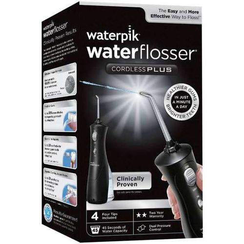 WATERPIK ИРРИГАТОР WP-462 E2 CORDLESS PLUS BLACK ИРРИГАТОР ДЛЯ ПОЛОСТИ РТА №1