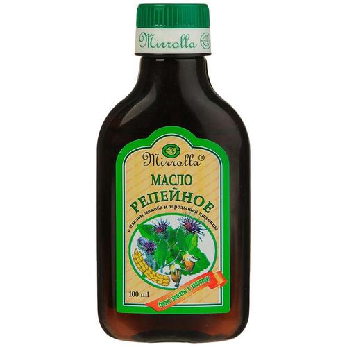 РЕПЕЙНОЕ МАСЛО МИРРОЛЛА С МАСЛОМ ЖОЖОБА И ЗАРОДЫШЕЙ ПШЕНИЦЫ МАСЛО ДЛЯ ВОЛОС 100 МЛ №1