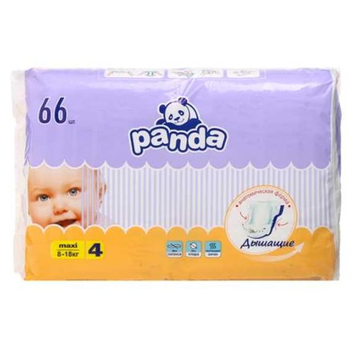 PANDA ПОДГУЗНИКИ 4 MAXI (8-18КГ) ПОДГУЗНИКИ ДЕТСКИЕ №66