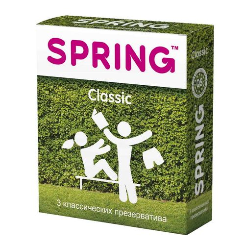 SPRING CLASSIC ПРЕЗЕРВАТИВЫ ПРЕЗЕРВАТИВ №3