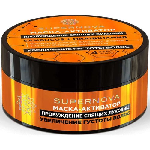 SUPERNOVA МАСКА-АКТИВАТОР Д/ВОЛОС ПРОБУЖДЕНИЕ СПЯЩИХ ЛУКОВИЦ МАСКА ДЛЯ ВОЛОС 180 МЛ №1