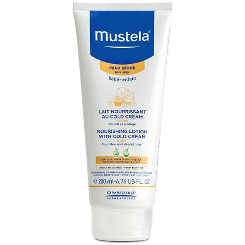 MUSTELA BEBE МОЛОЧКО ПИТАТЕЛЬНОЕ ДЛЯ ТЕЛА С КОЛЬД-КРЕМОМ МОЛОЧКО ДЛЯ ТЕЛА  200 МЛ №1