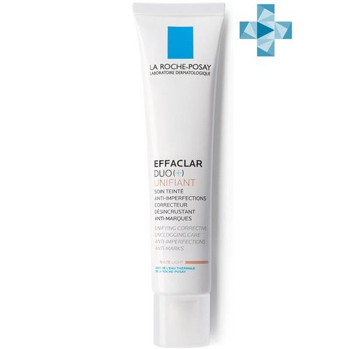 LA ROCHE-POSAY EFFACLAR DUO(+) UNIFANT КРЕМ-ГЕЛЬ КОРРЕКТ Д/ПРОБЛ КОЖИ ТОН КОСМЕТИЧЕСКИЙ КРЕМ 40 МЛ №1