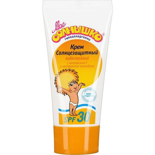 МОЕ СОЛНЫШКО КРЕМ СОЛНЦЕЗАЩИТНЫЙ SPF30 КРЕМ СОЛНЦЕЗАЩИТНЫЙ 55 МЛ №1