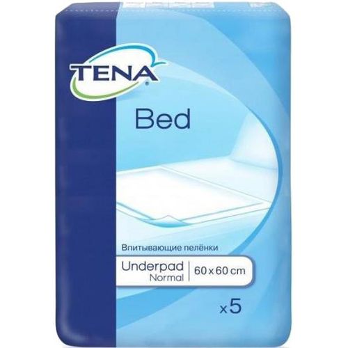TENA BED NORMAL ПРОСТЫНИ 60Х60 ПЕЛЕНКИ ВПИТЫВАЮЩИЕ ВЗРОСЛЫЕ №5