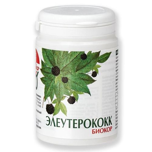 ЭЛЕУТЕРОКОКК БИОКОР ДРАЖЕ  180 МГ №100