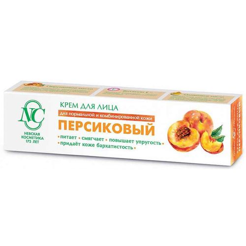 НЕВСКАЯ КОСМЕТИКА КРЕМ Д/ЛИЦА ПЕРСИКОВЫЙ КРЕМ ДЛЯ ЛИЦА 40 МЛ №1