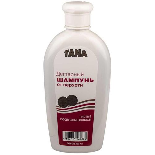 ТАНА ШАМПУНЬ ДЕГТЯРНЫЙ ШАМПУНЬ 300 МЛ №1