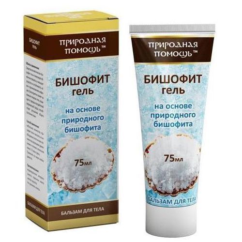 ПРИРОДНАЯ ПОМОЩЬ БИШОФИТ-ГЕЛЬ КОСМЕТИЧЕСКИЙ БАЛЬЗАМ 75 МЛ №1