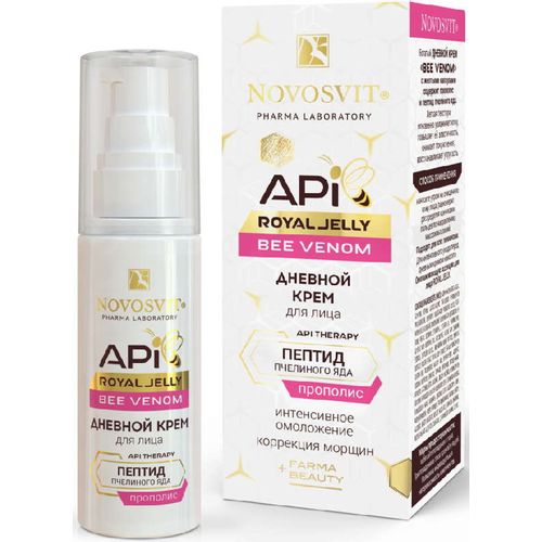 NOVOSVIT ROYAL JELLY BEE VENOM КРЕМ Д/ЛИЦА ДНЕВНОЙ КРЕМ ДЛЯ ЛИЦА 50 МЛ №1