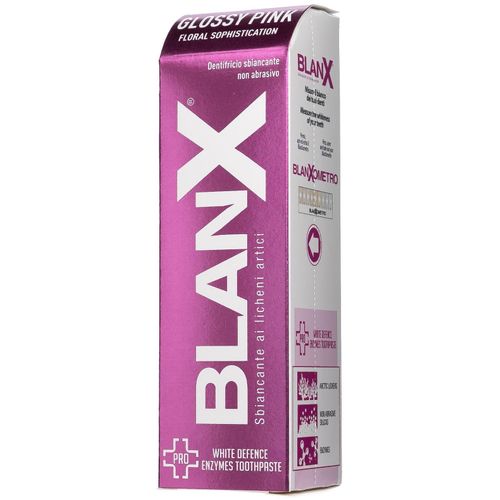 БЛАНКС PRO GLOSSY PINK ЗУБНАЯ ПАСТА ГЛЯНЦЕВЫЙ ЭФФЕКТ ЗУБНАЯ ПАСТА ОТБЕЛИВАЮЩАЯ 75 МЛ №1
