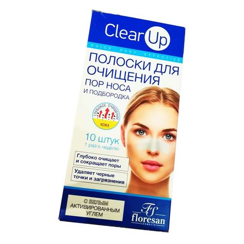 ФЛОРЕСАН ЛИЦО БЕЗ ПРОБЛЕМ SPRING SKIN ПОЛОСКИ Д/ГЛУБОК ОЧИЩ ПОР Т-ЗОНЫ (Ф-487) КОСМЕТИЧЕСКИЕ ПАТЧИ   №10
