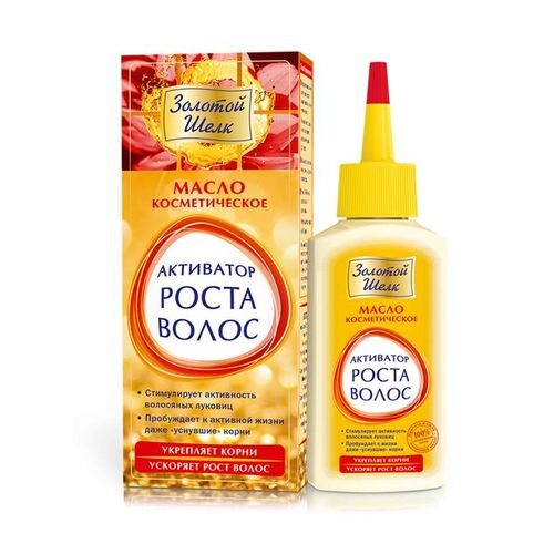 ЗОЛОТОЙ ШЕЛК МАКАССАРОВОЕ МАСЛО Д/УКРЕПЛЕНИЯ ОСЛАБЛЕННЫХ ВОЛОС П/ВЫПАДЕНИЯ КОСМЕТИЧЕСКОЕ МАСЛО 90 МЛ №1