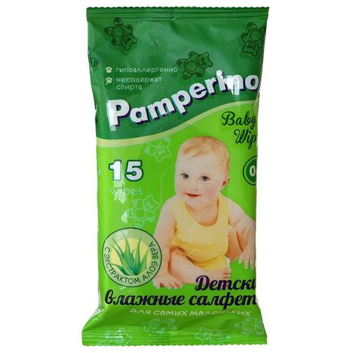 PAMPERINO САЛФЕТКИ ДЕТСК ВЛАЖН САЛФЕТКИ ВЛАЖНЫЕ ДЕТСКИЕ   №15