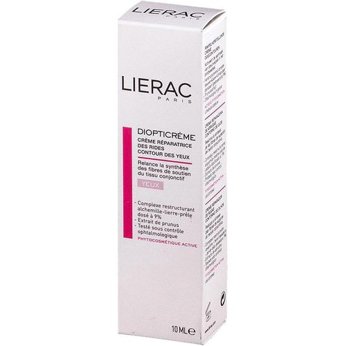 LIERAC DIOPTICREME КРЕМ-ФИЛЛЕР Д/КОНТУРА ГЛАЗ КОРРЕКЦИЯ МОРЩИН КРЕМ ДЛЯ ВЕК  10 МЛ №1