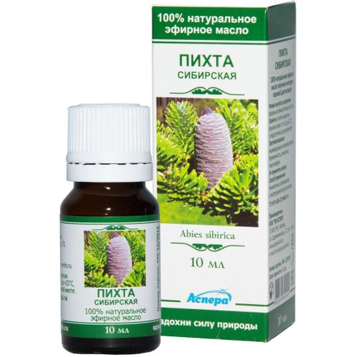АСПЕРА ЭФИРНОЕ МАСЛО ПИХТА ЭФИРНОЕ МАСЛО  10 МЛ №1