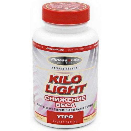FITNESS & LIFE NUTRITION KILO LIGHT УТРО КАПСУЛЫ  430 МГ №100