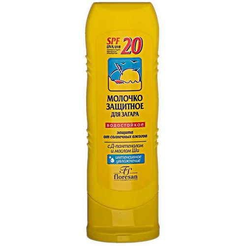 ФЛОРЕСАН СОЛН СЕРИЯ МОЛОЧКО ЗАЩИТНОЕ Д/ЗАГАРА SPF20 (Ф-105) КОСМЕТИЧЕСКОЕ МОЛОЧКО 125 МЛ №1