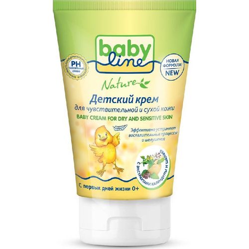 BABYLINE NATURE КРЕМ ДЛЯ ЧУВСТВИТЕЛЬНОЙ И СУХОЙ КОЖИ КОСМЕТИЧЕСКИЙ КРЕМ 125 МЛ №1