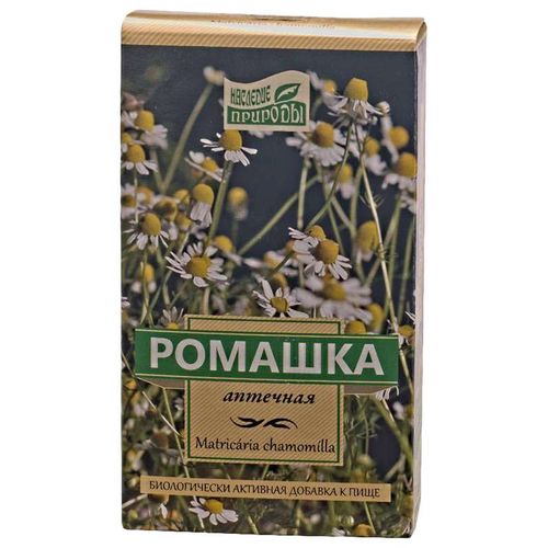 НАСЛЕДИЕ ПРИРОДЫ РОМАШКА АПТЕЧНАЯ РАСТИТЕЛЬНОЕ СЫРЬЕ 50 Г №1