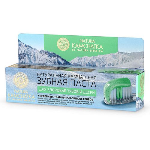 NATURA SIBERICA NATURA KAMCHATKA ЗУБНАЯ ПАСТА ДЛЯ ЗДОРОВЬЯ ЗУБОВ И ДЕСЕН ЗУБНАЯ ПАСТА КОМПЛЕКСНАЯ 100 МЛ №1