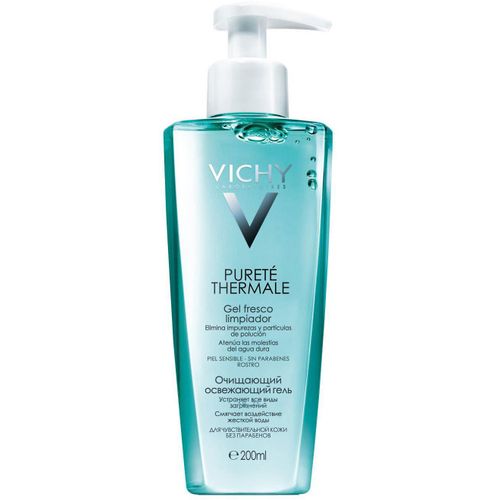 VICHY PURETE THERMAL ГЕЛЬ Д/ЛИЦА ОЧИЩАЮЩИЙ ОСВЕЖАЮЩИЙ ГЕЛЬ ДЛЯ УМЫВАНИЯ  200 МЛ №1