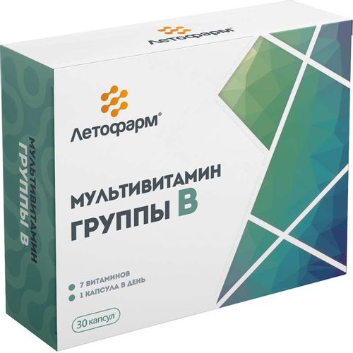 МУЛЬТИВИТАМИН ГРУППЫ B КАПСУЛЫ    №30