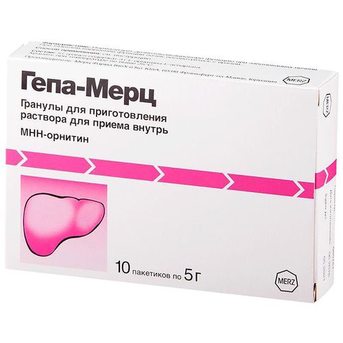 ГЕПА-МЕРЦ ГРАНУЛЫ ДЛЯ ПРИГОТОВЛЕНИЯ РАСТВОРА ДЛЯ ПРИЕМА ВНУТРЬ 3 Г 5 Г №10