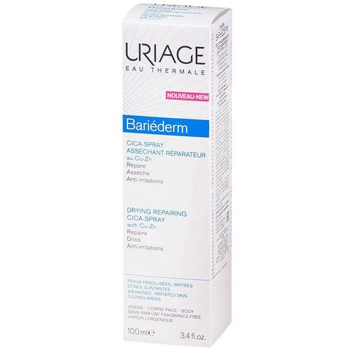 URIAGE BARIEDERM ЦИКА-СПРЕЙ ВОССТАНАВЛ/ПОДСУШ С CU-ZN КОСМЕТИЧЕСКИЙ КРЕМ  100 МЛ №1