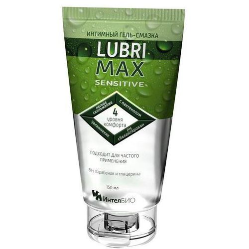 LUBRIMAX ГЕЛЬ-СМАЗКА ИНТИМ SENSITIVE ГЕЛЬ-ЛУБРИКАНТ 150 МЛ №1
