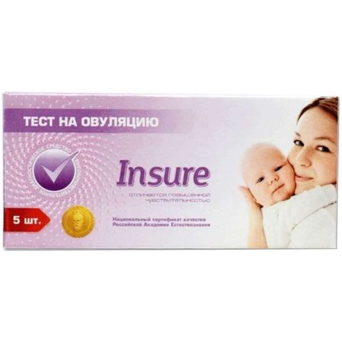 INSURE ТЕСТ НА ОВУЛЯЦИЮ ТЕСТ НА ОВУЛЯЦИЮ №5