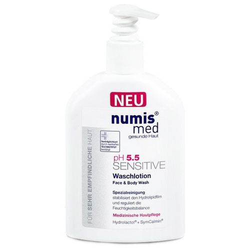 NUMIS MED СРЕДСТВО МОЮЩЕЕ Д/ЛИЦА И ТЕЛА СЕНСИТИВ РН 5,5 КОСМЕТИЧЕСКИЙ ГЕЛЬ 200 МЛ №1