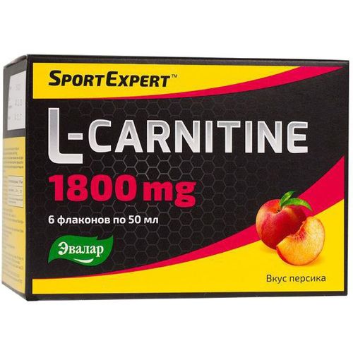 ЭВАЛАР SPORTEXPERT L-CARNITINE (L-КАРНИТИН) НАПИТОК 1800 МГ 50 МЛ №8
