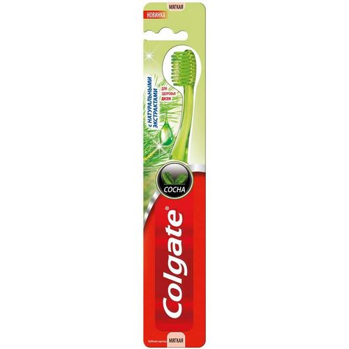 COLGATE ЗУБН ЩЕТКА С НАТУР ЭКСТРАКТАМИ/СОСНА МЯГКАЯ ЗУБНАЯ ЩЕТКА   №1