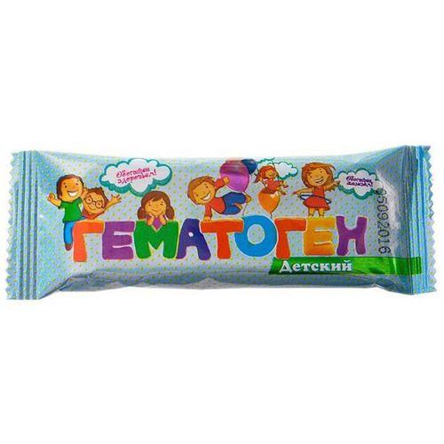 ГЕМАТОГЕН ДЕТСКИЙ ПЛИТКА 30 Г №1