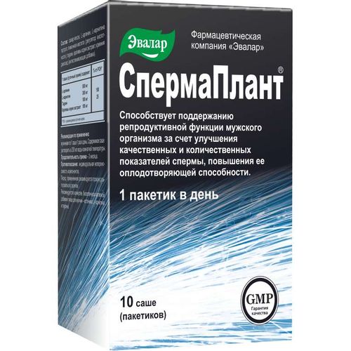 ЭВАЛАР СПЕРМАПЛАНТ ПОРОШОК 3,5 Г №10