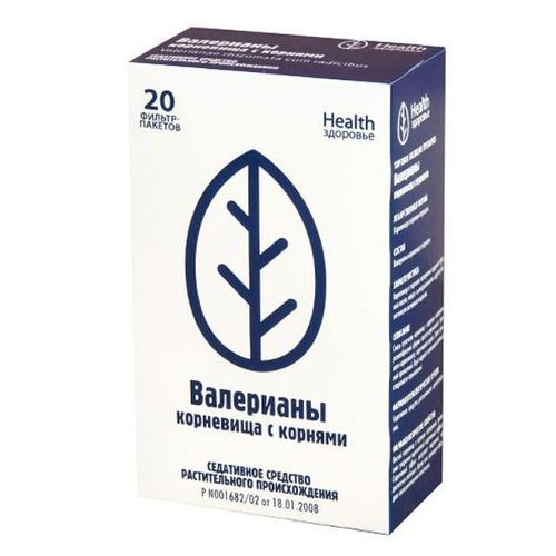 ВАЛЕРИАНЫ КОРНЕВИЩА С КОРНЯМИ ЛЕКАРСТВЕННОЕ РАСТИТЕЛЬНОЕ СЫРЬЕ  1,5 Г №20