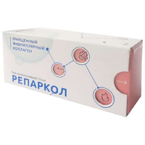 РЕПАРКОЛ ГЕЛЬ КОЛЛАГЕНОВЫЙ КОСМЕТИЧЕСКИЙ ГЕЛЬ 7% 10 МЛ №1