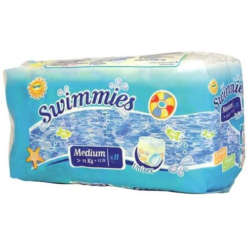 SWIMMIES ТРУСИКИ-ПОДГУЗНИКИ Д/ПЛАВАНИЯ M (12+КГ) ПОДГУЗНИКИ ДЕТСКИЕ-ТРУСЫ №11