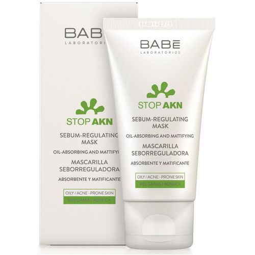 BABE LABORATORIOS STOP AKN МАСКА Д/ЛИЦА СЕБОРЕГУЛИРУЮЩАЯ МАТИРУЮЩАЯ КОСМЕТИЧЕСКАЯ МАСКА 50 МЛ №1